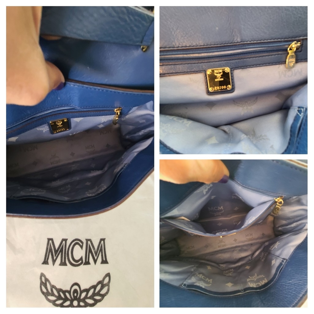 *SOLD* MCM Leather Crossbody Shoulderbag VGC W/ Dustbag - Picture 11 of 12